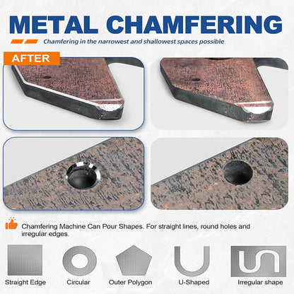 TheDadTools™ Pneumatic Chamfering Tool