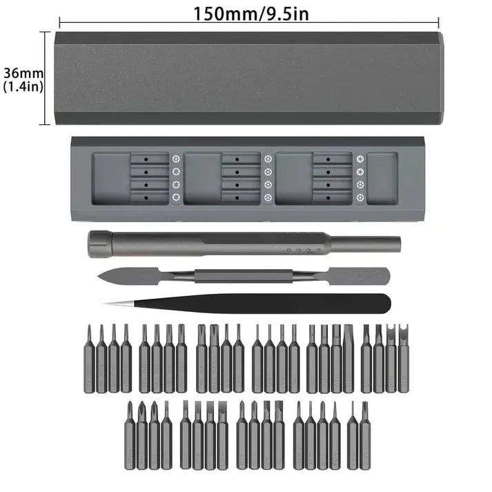 TheDadTools™ 46-in-1 Compact Screwdriver Set