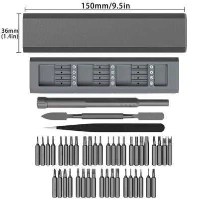 TheDadTools™ 46-in-1 Compact Screwdriver Set