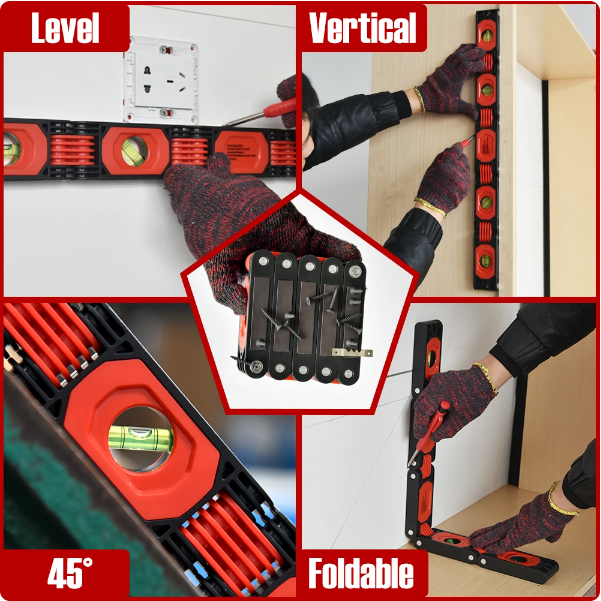 TheDadTools™ Foldable Level Meter